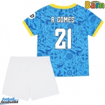 Wolves Rodrigo Gomes #21 Tredjedraktsett Barn 2025-26 Kortermet (+ Korte bukser)